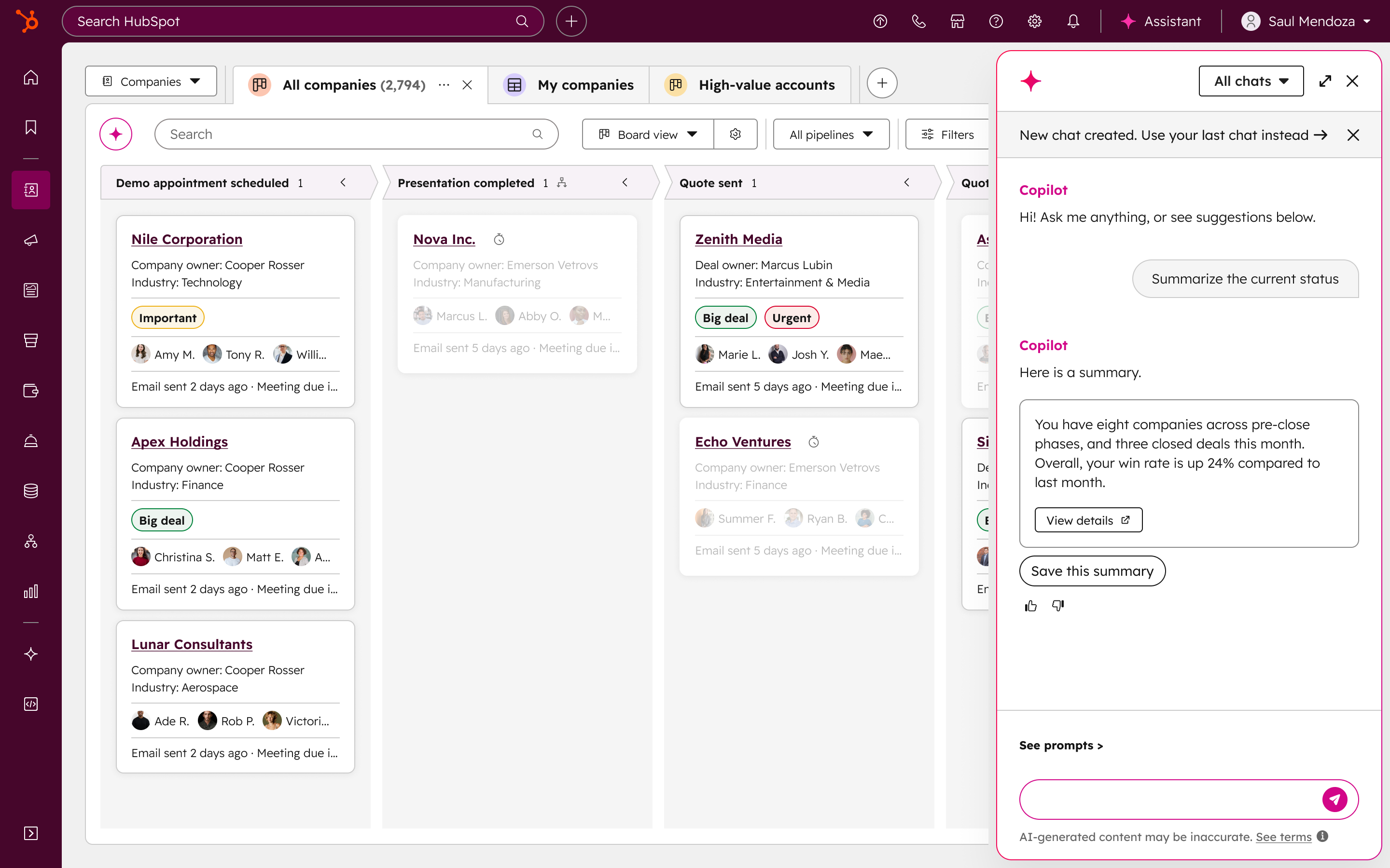#3 — CRM Board View
